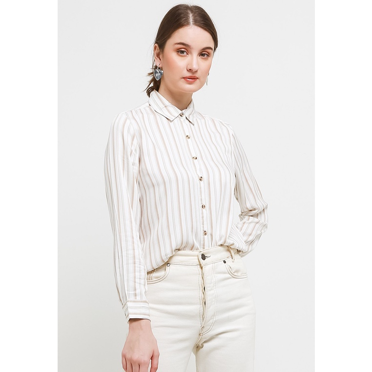 X8 Keke Blouse - kemeja lengan panjang atasan wanita