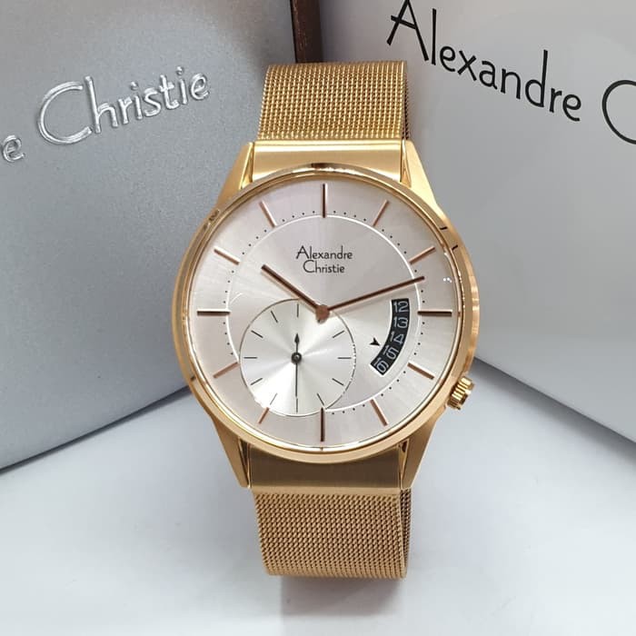 ORIGINAL Jam Tangan Pria Alexandre Christie AC 8519 / AC8519 Garansi Resmi 1 Tahun