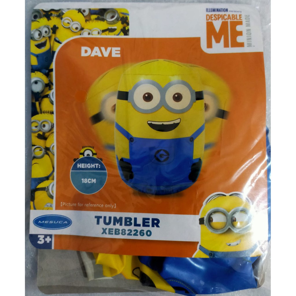 Minion Dave Air Punch Bantal Pukul Mainan Anak 18 cm