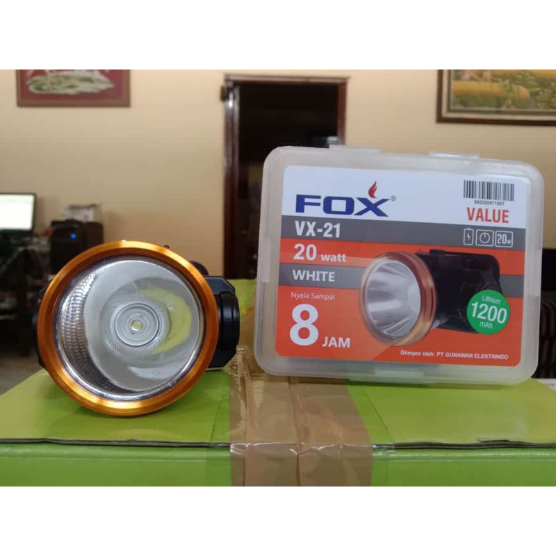 senter kepala fox