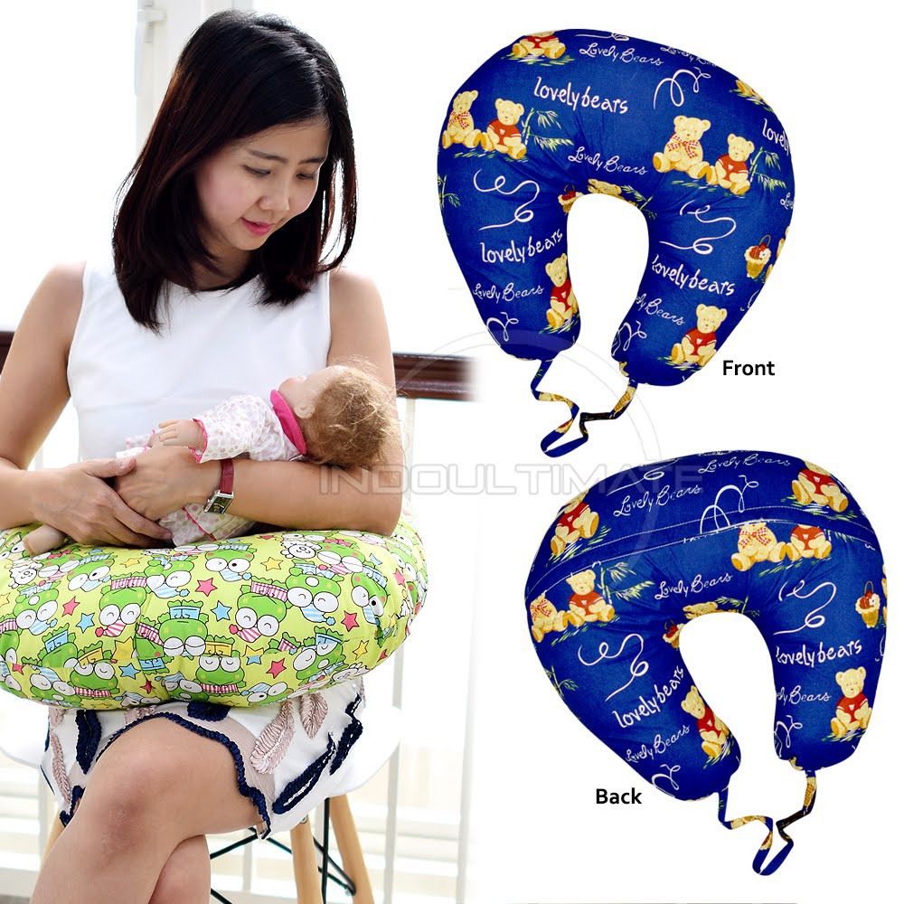 Bantal Menyusui JUMBO Bantal Bayi Bantal Penyangga Bayi Bantal Ibu Menyusui Nursing Bantal Tidur Bayi BY-97 Bantal Bayi Bantal Peang Bayi Bantal Peyang SP-018-BM BABY LEON