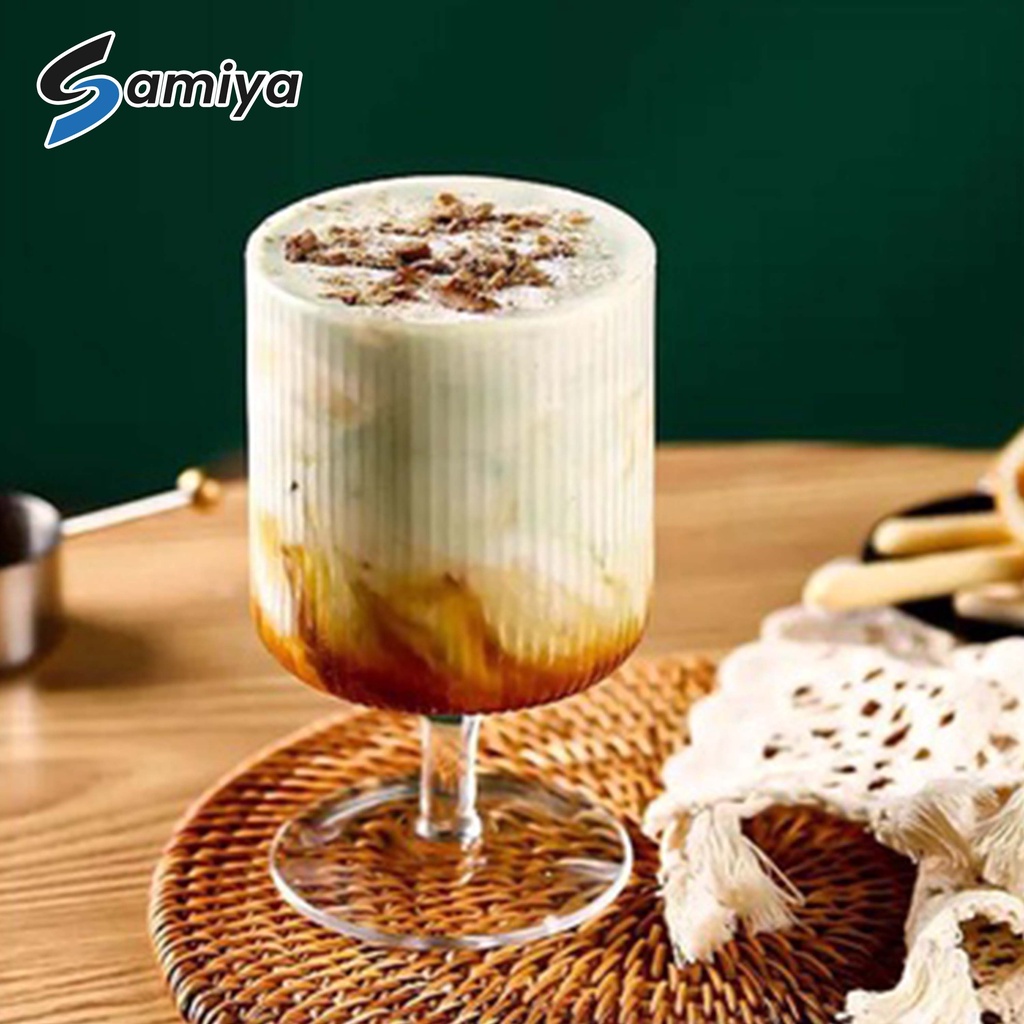 gelas ripple origami style cup transparent tea coffee cocktail beer juice milkshake / gelas kopi teh kaca