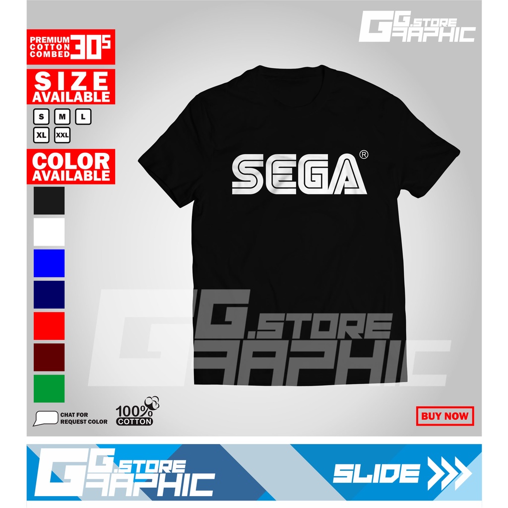 Kaos SEGA Murah Berkualitas