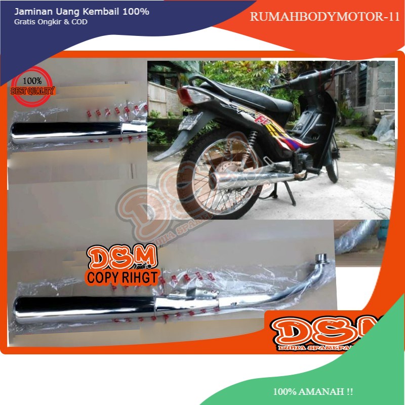 KNALPOT SUPRA X SUPRA FIT STANDAR / KNALPOT STANDAR SUPRA X LAMA / KNALPOT HONDA SUPRA X OLD