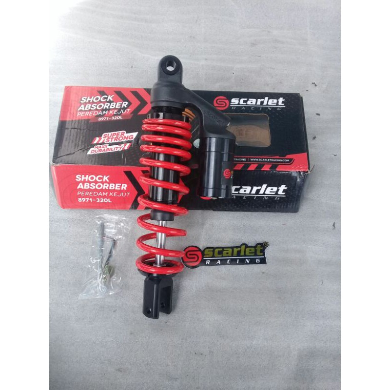 SHOCK SCARLET 8971 TABUNG ATAS 305MM 330MM MIO VARIO BEAT SCOPY