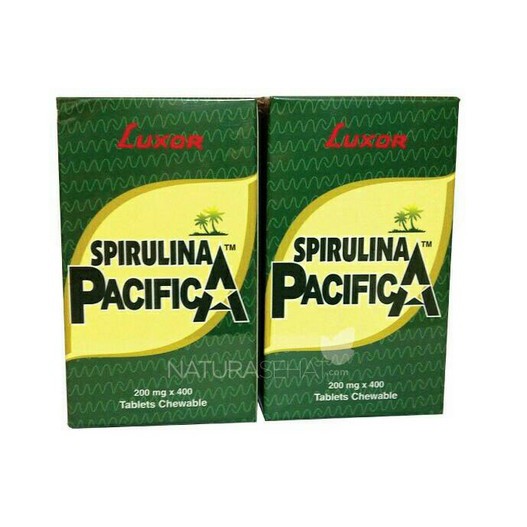 Luxor Spirulina Isi 400 Tablet