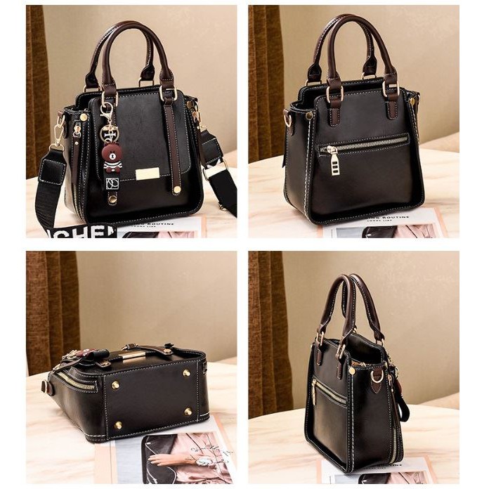 BJ42481 - BLACK/BROWN/GREEN/PINK/RED - TAS SLEMPANG JINJING TOTEBAG HANDBAG TAS WANITA FASHION IMPORT MODIS ELEGAN TERMURAH TERLARIS TERBARU BAGSTORE JAKARTA TAS BATAM GT1678 KPC9025 KPC9002 B8491 LT1535 ZC8823 BQ2481 VC89277 CR7054 EL5193