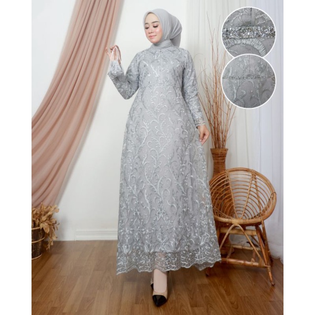 Gamis Tille Namira Busui / Baju Wisuda Kebaya Modern Dress / Kebaya Modern Muslim / Kebaya / Gamis Kebaya / Busui