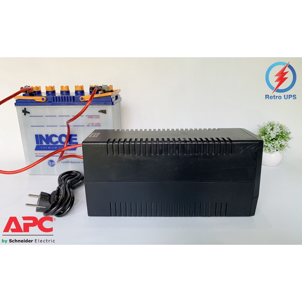 UPS Modifikasi APC BX650Li 650Va 325Watt 12V dengan FAN dan Sensor Suhu Bisa AKI 7 sd 200Ah