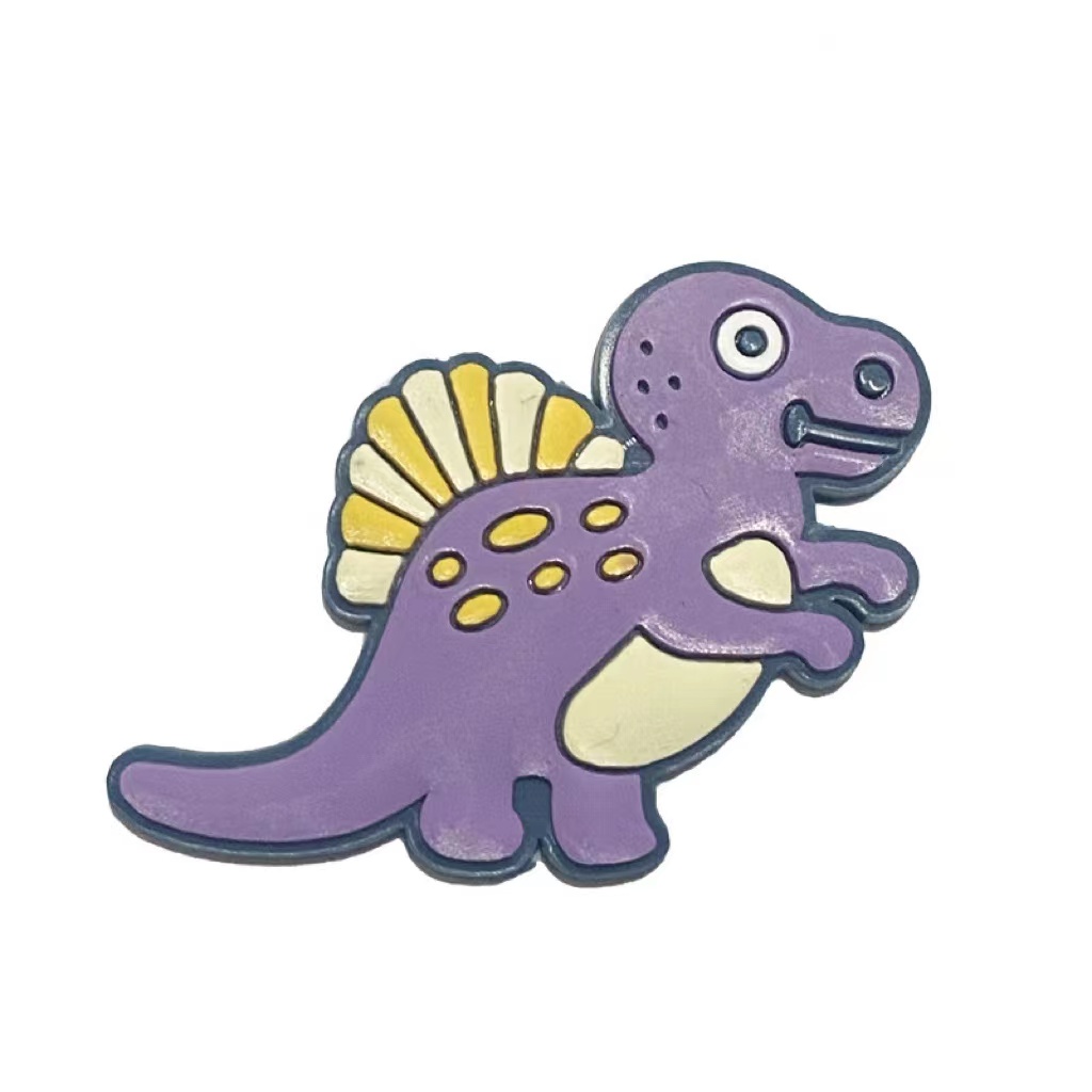 Charms Dekorasi Bentuk Sepatu Dinosaurus Bahan PVC