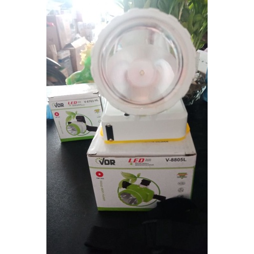 Senter Kepala Charger LED 5W VDR V-8703 HL