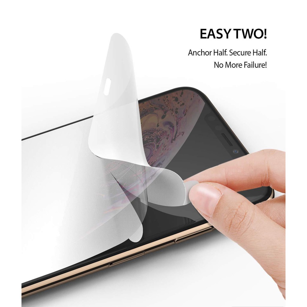 Ringke Dual Easy Full Coverage Screen Protector Iphone XS Max (2 pack)