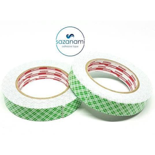 

New Double Tape Busa 1" Inch X 5M Sazanami Foam Tape 24Mm Segera Beli