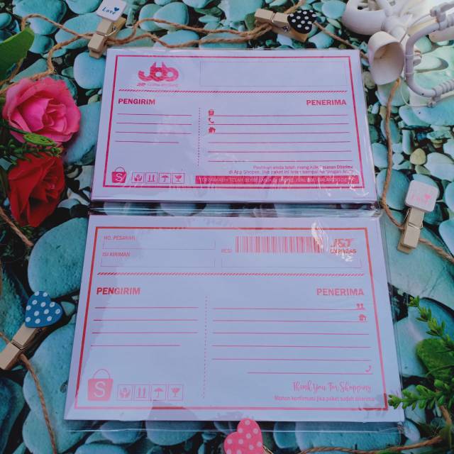 

Label Alamat HVS SHOPEE