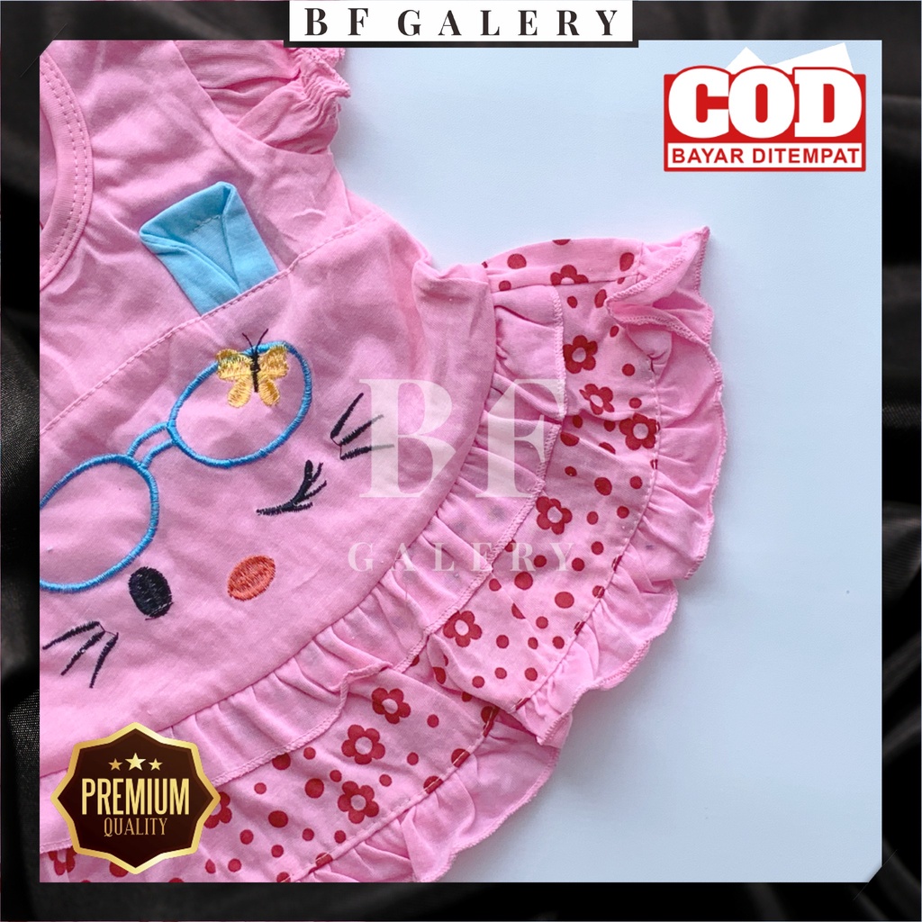 BFC002 Setelan Baju Anak Bayi Usia 0-2Tahun Gambar Set Baju Anak Perempuan Lucu AllSIZE