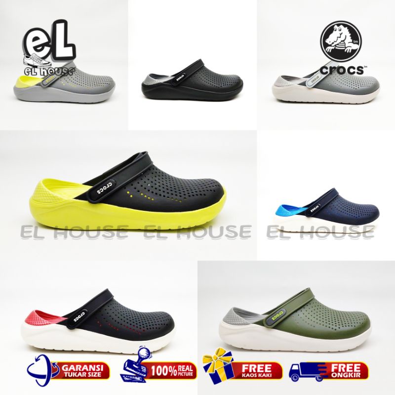 CROCS LITERIDE/SEPATU SANDAL PRIA/SANDAL CROCS PRIA/SEPATU SANDAL CROCS/CROCS SANDAL PRIA