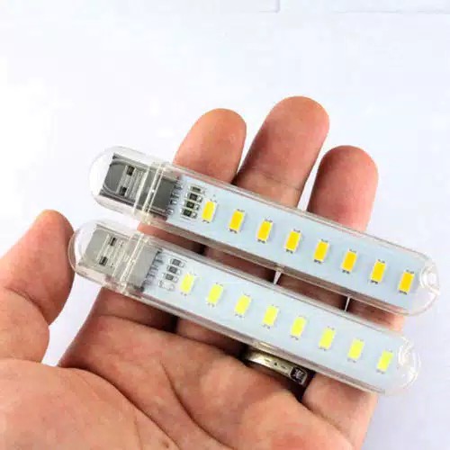 Lampu USB 8 LED / Lampu Kamar / Lampu Camping /Lampu Mini USB