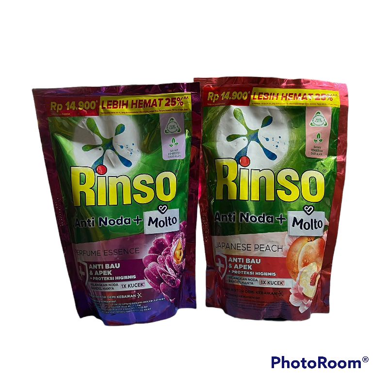 Rinso Anti Noda+Molto 565ml / Detergen Rinso