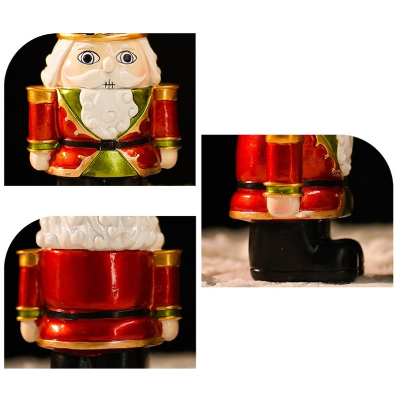 Holder Lilin Desain Nutcracker Tealilght Untuk Dekorasi Natal