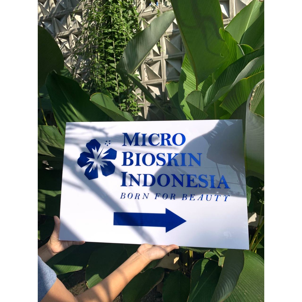 

Papan Akrilik Cutting Stiker Wellcome Sign Acrylic 40 x 60 cm