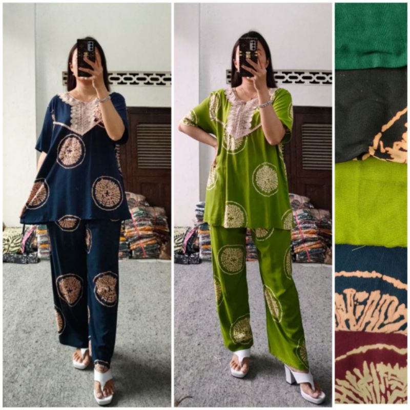 SETELAN CP RENDA ARAB MOTIF KEMBANG API BUSUI