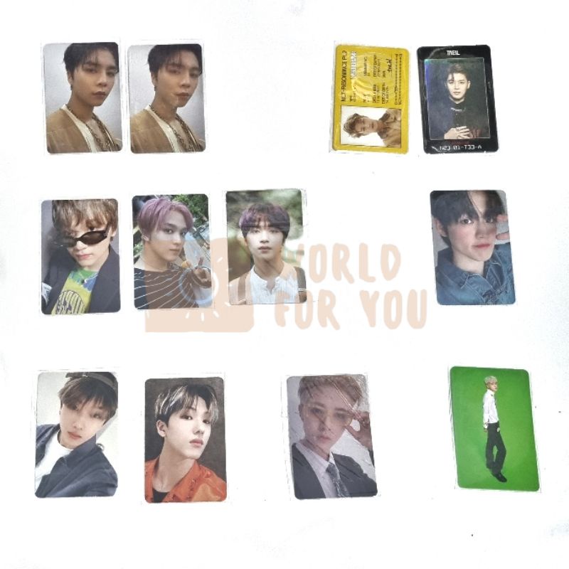 [READY] PC Photocard NCT 127 Dream Jisung Johnny Chenle Taeil Haechan Renjun Reload Ridin Reload Rol