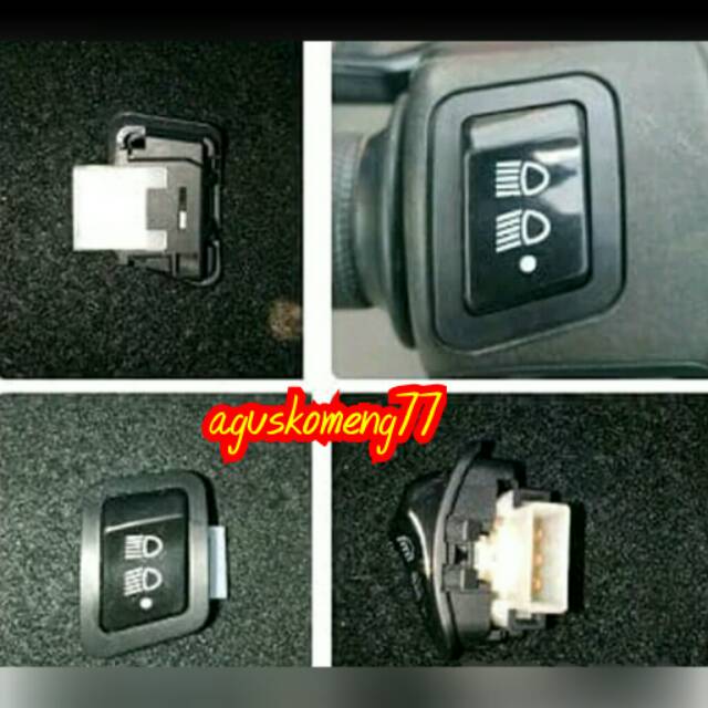 saklar on off dim lampu motor HONDA beat scoppy vario 125 revo blade supra x125-1