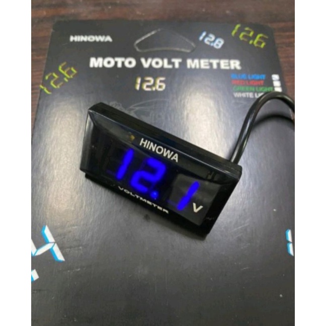 VOLTMETER AKI DIGITAL SLIM WATERPROOF UNIVERSAL