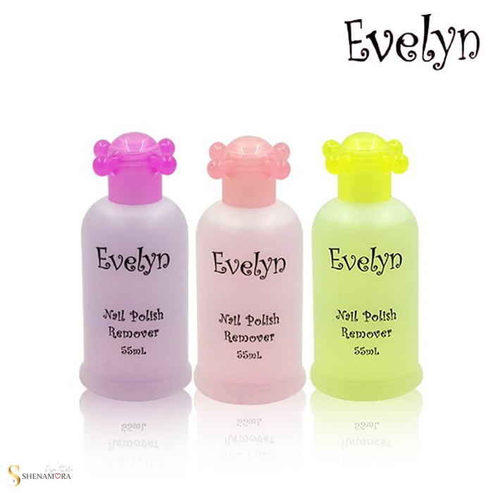 EVELYN NAIL POLISH REMOVER 55 ML ASETON / PENGHAPUS CAT KUKU