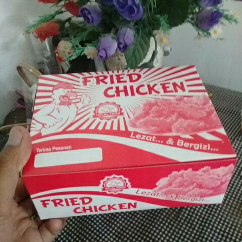

kardus nasi kotak nasi kfc