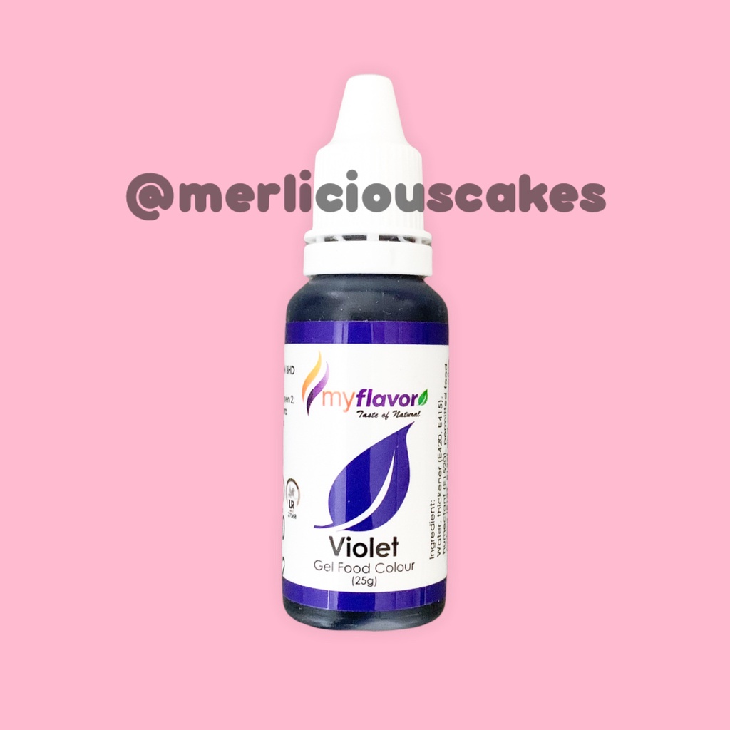 

Violet Gel My Flavor Food Color Food Colour Pewarna Makanan