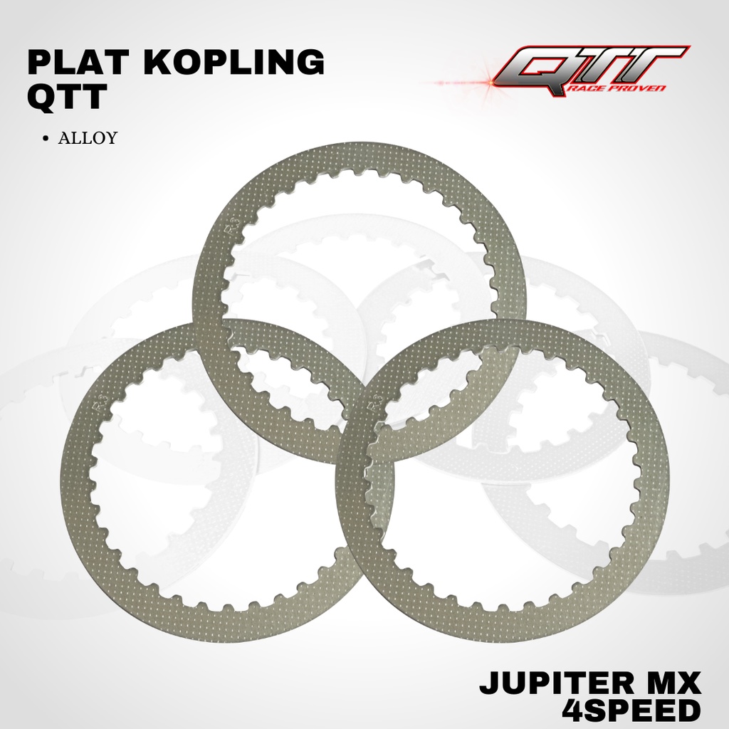 Plat kopling QTT jupiter mx 4 speed  Alloy SR-02