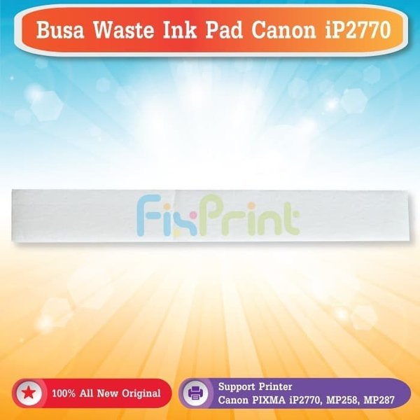 Busa Waste Ink pad Canon Ip 2770 Mp 258 Mp 287 New Original