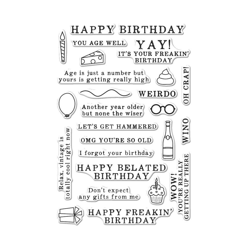 

CM143 Irreverent Birthday Messages
