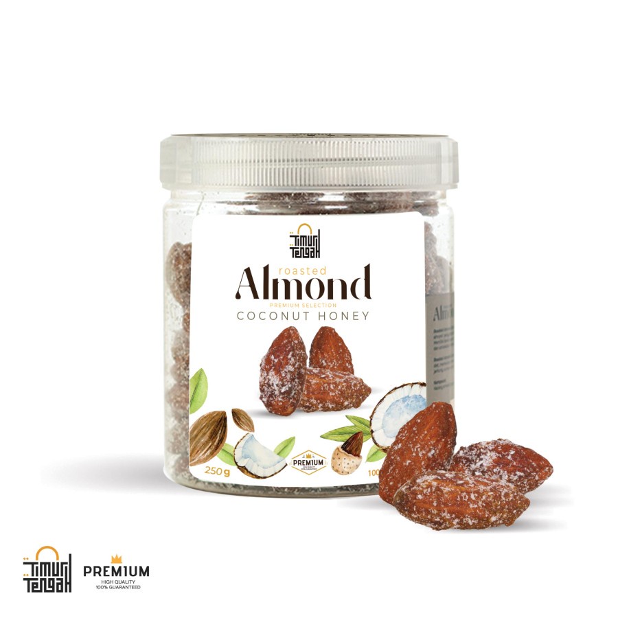 Kacang Almond Coconut Honey 250 gr | TIMUR TENGAH
