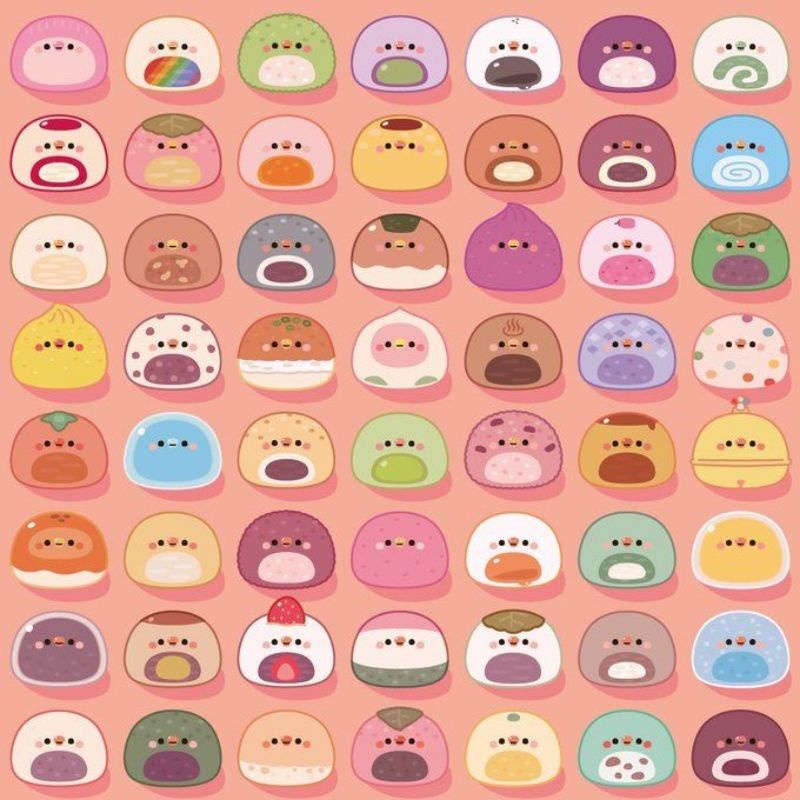

AESTHETIC STICKER MOCHI