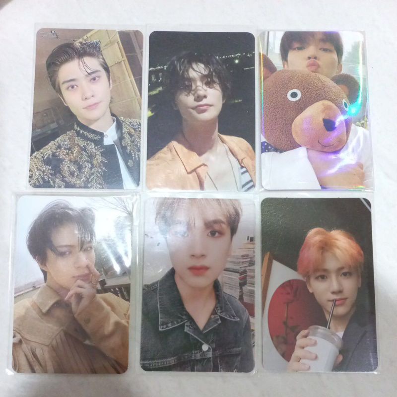 PC PHOTOCARD Jaehyun Kihno Tragic Seoul City Taeyong Sticker Boneka Jeno Chilling Haechan we boom Ja