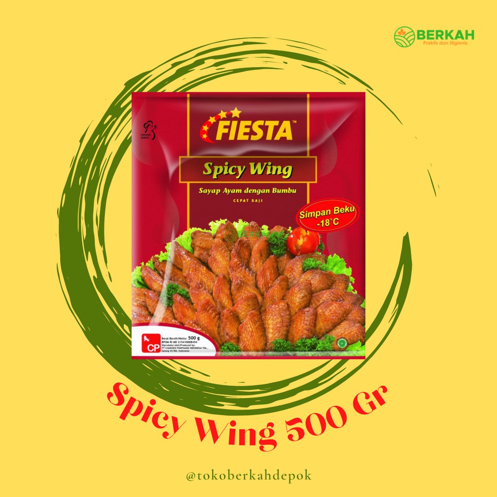 

Fiesta Spicy Wing 500 Gr