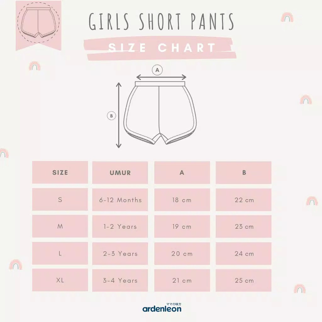 Ardenleon Girls Short Pants