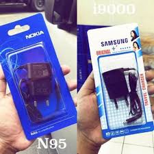 CHARGER NOKIA UJUNG KECIL N95 N105 PACKING PRESS KUALITAS BAGUS