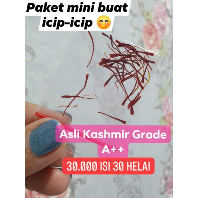 SAFFRON Kashmir Momoidea 100% Original
