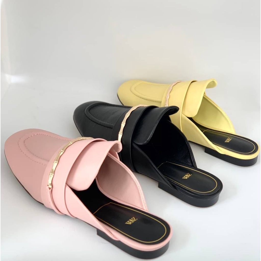 [7.7 Boombastis Sale⚡] - SEPATU WANITA ZS382 MOKASIN SLIP ON PREMIUM IMPORT