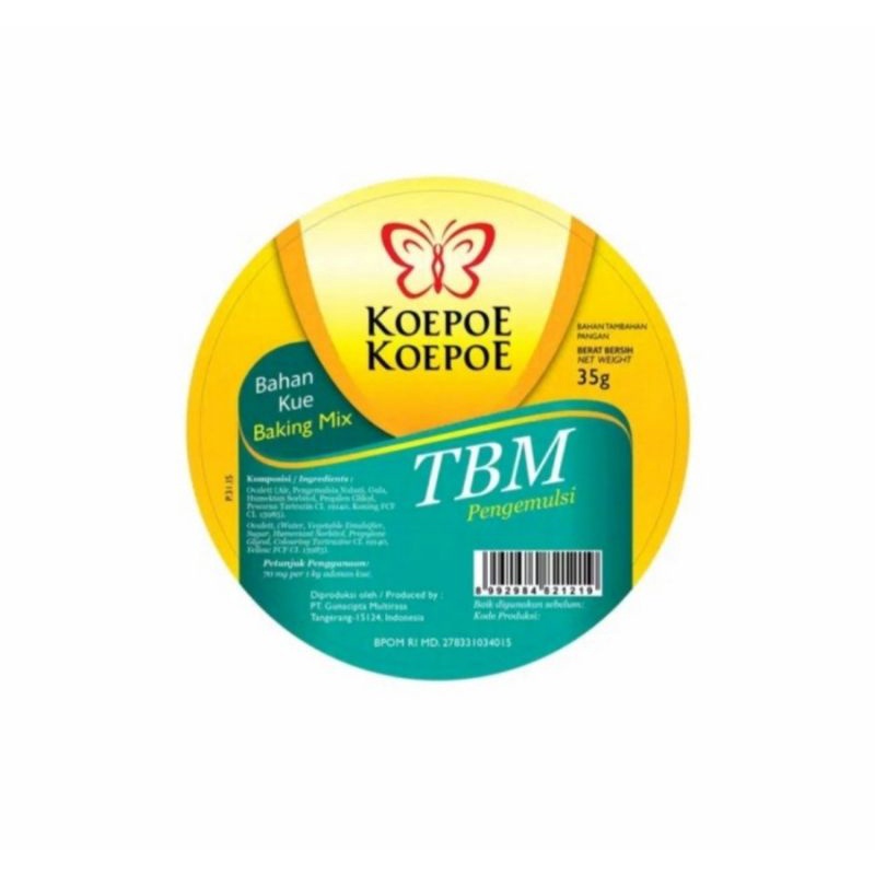 

TBM kue 35g/ Pengembang Kue Kecil 35g