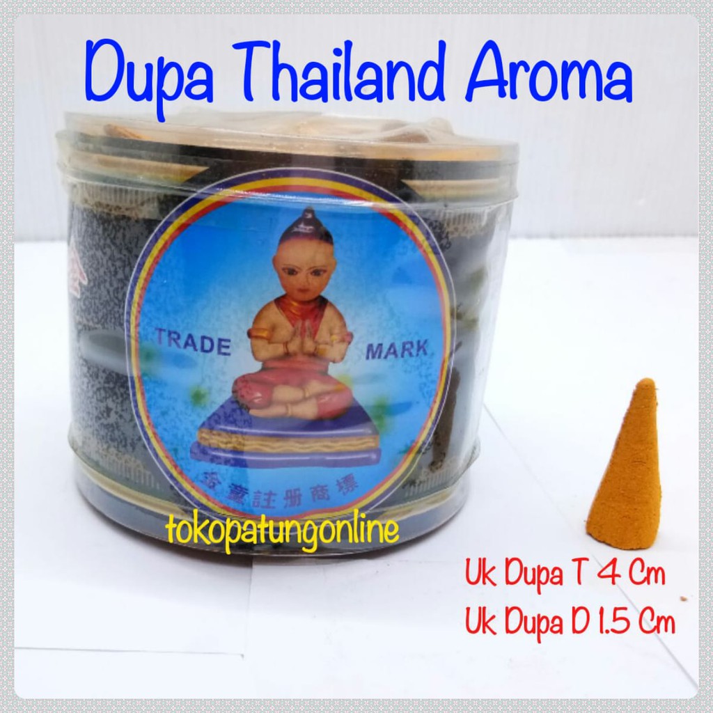 Dupa Kerucut Anak Mas Aroma Dupa Thailand Kuning