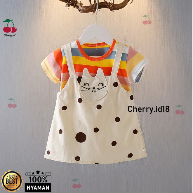 COD Dress Tutu Anak Perempuan / Dress Jumpsuit Anak Cewek / Dress Tutu Model Jumpsuit Anak D27