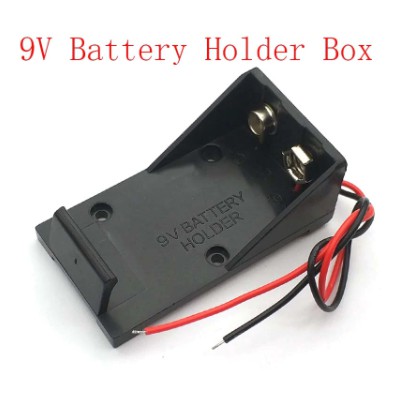 Holder Baterai 9v Batere Kotak Konektor Box Terminal Battery Kabel