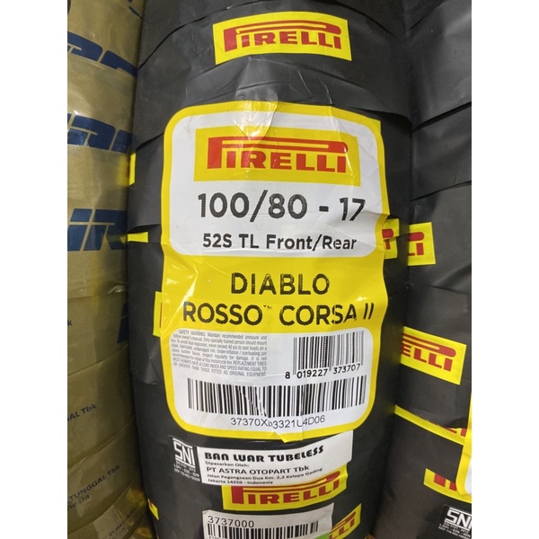Ban Pirelli diablo rosso corsa II 100/80 ring 17