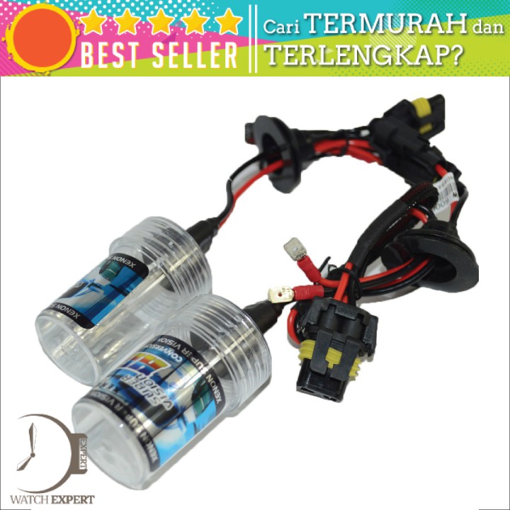 COD Lampu Mobil Untuk Fitting H7 Headlight HID 6000K 35W 1 PCS