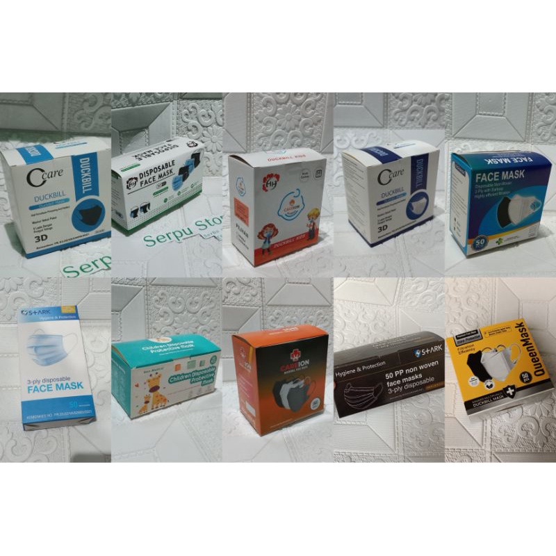 BOX KOSONG DUCKBILL KF94 KN95 MASKER ANAK