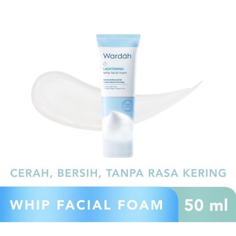 WARDAH LIGHTENING WHIP FACIAL FOAM 50ML